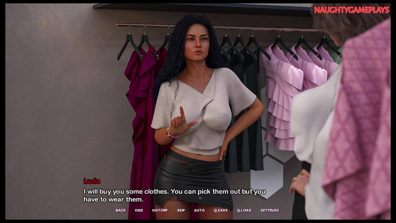 Bimbo Stepmom Sharing a Huge Cock With Sexy Brunette Slut - My Bimbo Dream Part 06