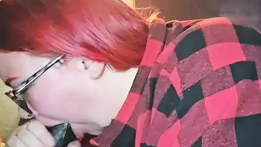 Si cewek hot rambut merah aubrey bigbabe304 lagi asik ngentot kontol raksasa pria kulit hitam