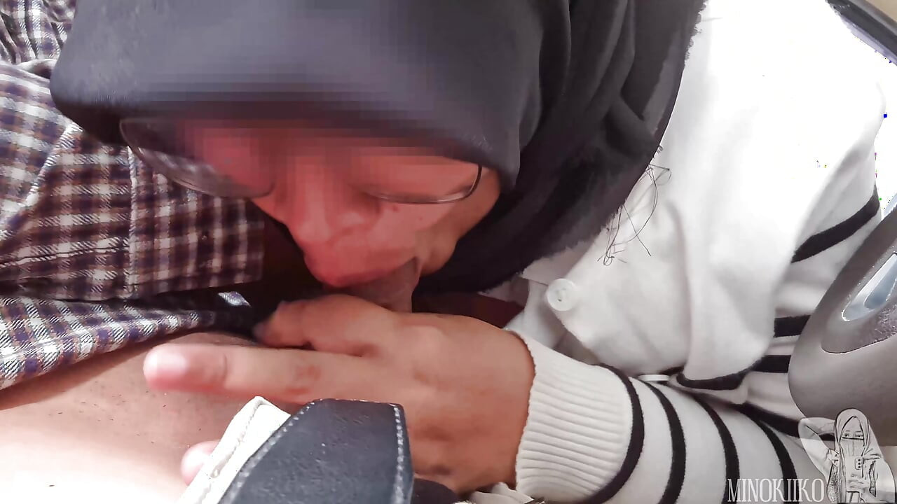 Best Compilation Of Hijab Blowjob in the Car - Minokiiko