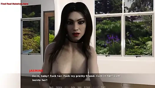 Istri hot Jasmine seumur hidup: istri nonton suaminya ngentot sama sahabat wanitanya ep 10