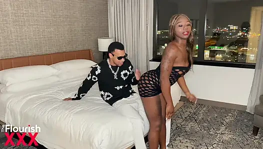 Trailer Queen Lola Black's fiery night with Lawson Jones