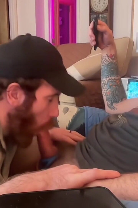 Late Night BJ for Husband Cum Swallow