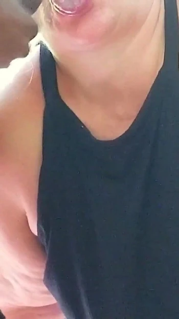 Thrilling moment from "bbw neighbor giving me head in the woods"
