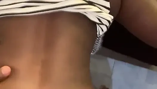 My ex came for a hardcore doggy