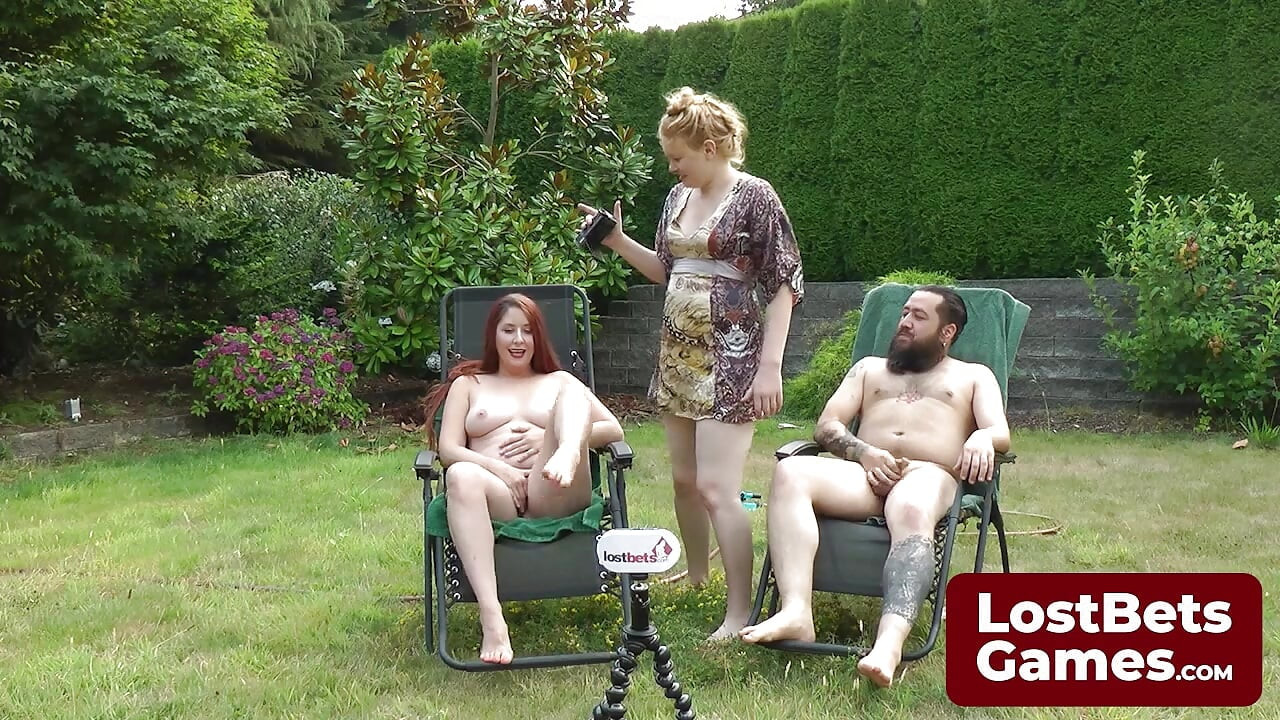 A strip memory game with players repeatedly matching their own clothes