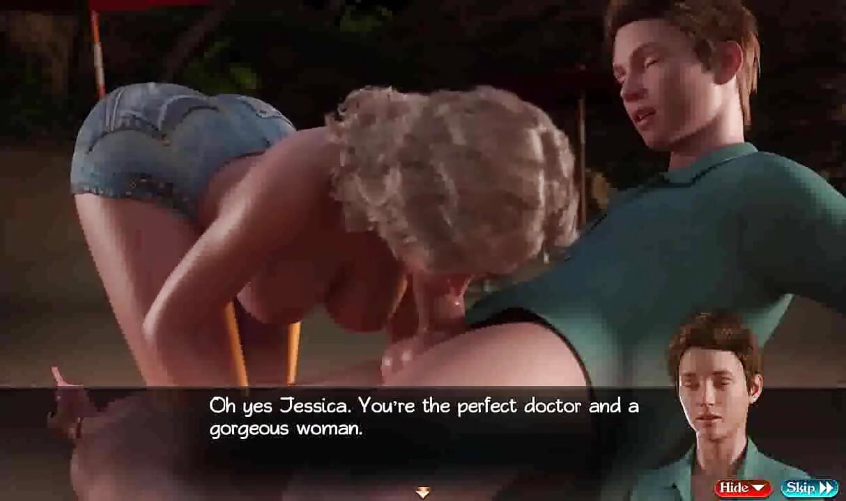 Treasure of Nadia: seks na plaży z gorącą blondie ep 116