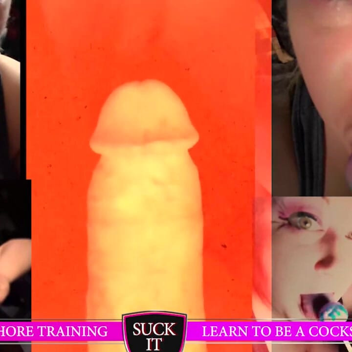 Schnüffle das frische ooey goey höschen, während ich dich zu einer sissy-schwanzlutscherin verdrehe, beinhaltet fußlecken, video-version