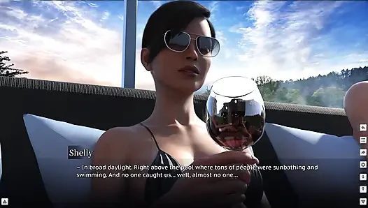 Ahlakın sınırları - 6. gün ilk kez eş değiştirenleri deniyor ve sauna odasında ateşli ateşli sürpriz