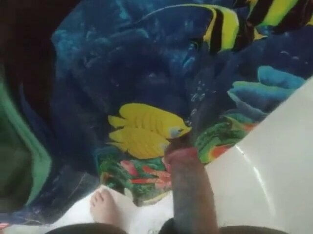CUM in shower 2