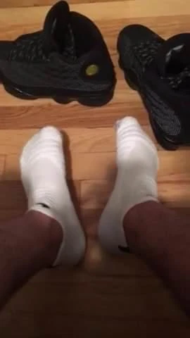 sweaty feet after workout