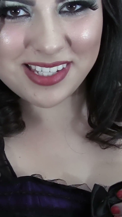 Curvy Brunette Selfie Tease - Black Lace Bra and Big Natural Tits up Close
