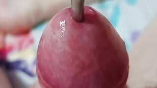 Love sounding my cock