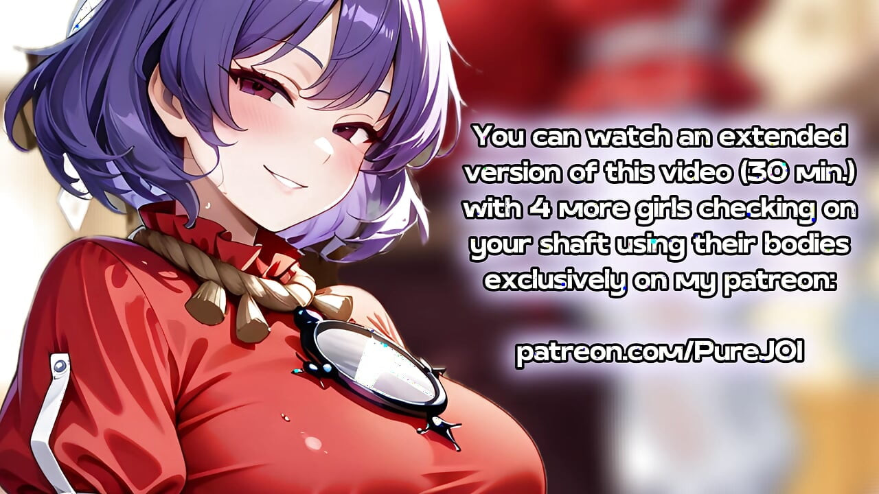 Test your cock's endurance with Touhou Project's girls! (JOI)