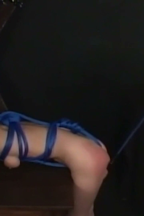 Mature Brunette MILF Endures Rope Bondage and Spanking