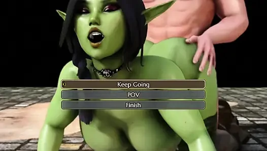 Goblin tabakası - dev goblin sert sikiliyor