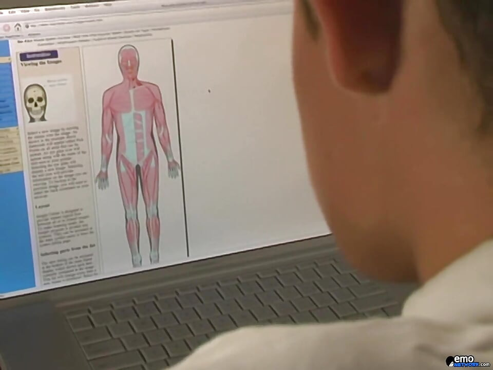 Lekcje napalonej biologii chłopców