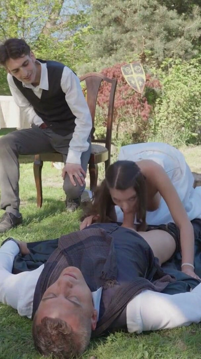 BRIDE4K. Please, Cum all over me on my Wedding | Clip 2