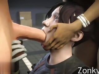 Zonkyster 3D Hentai Compilation 1