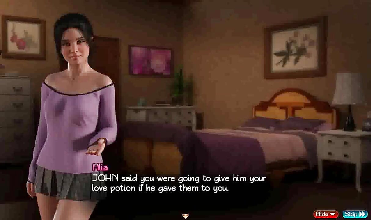 Treasure of Nadia: a guy got caught sniffing dirty female panties and jerking off ep 124