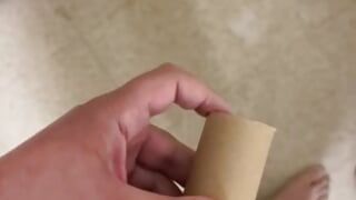 Туалетный тест рулон бумаги!