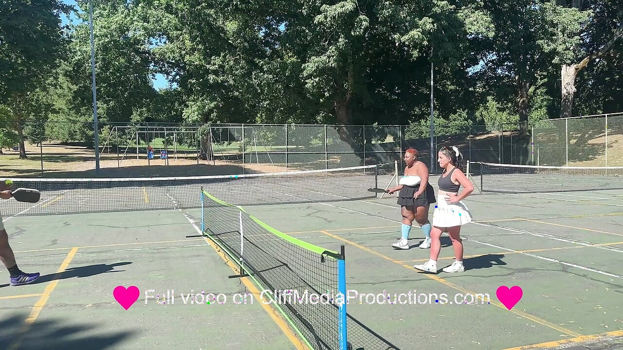 Pickleball Dinking Threesome With Coach - Cliff Media Productions