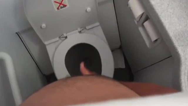 Not Me Vol.11 - Guy wanks his small uncut to climax on plane