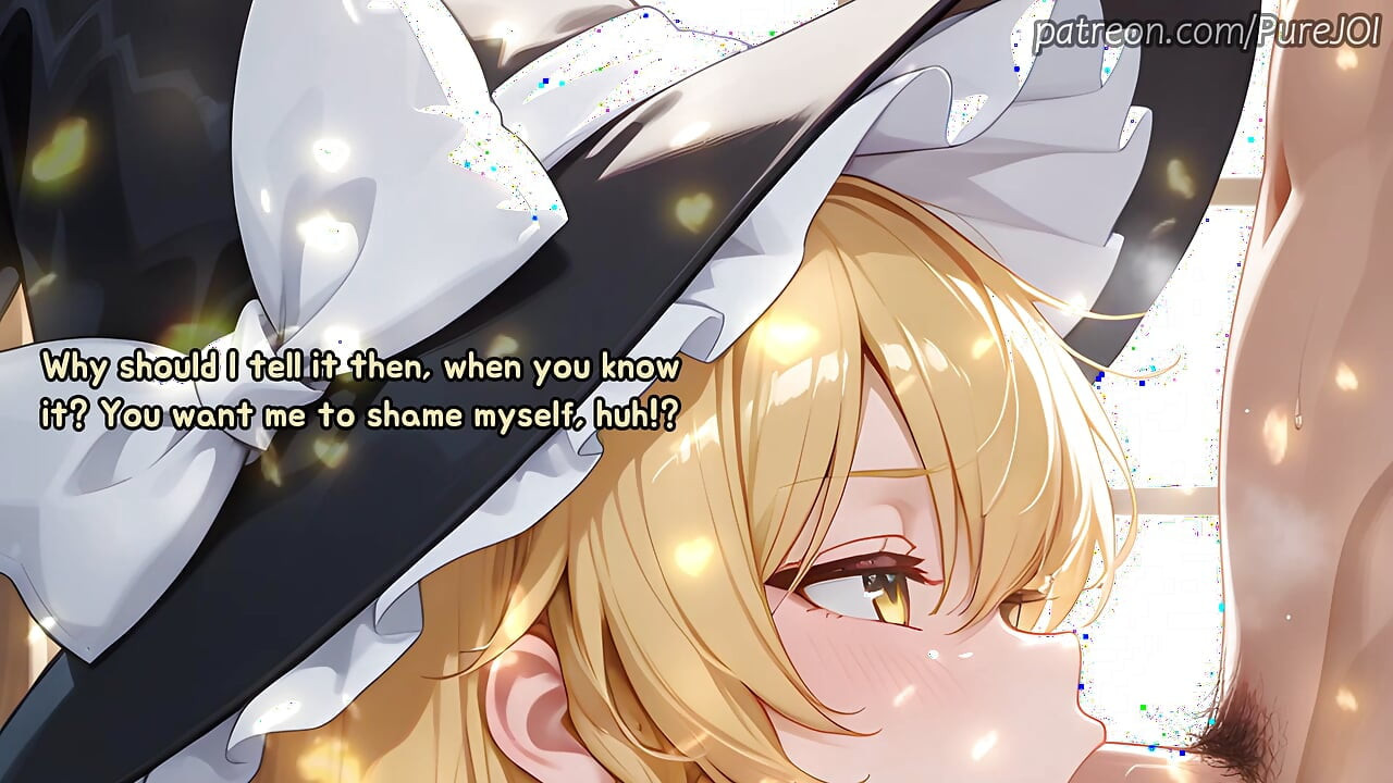 Devojke iz Touhou Projecta plaćaju knjigu svojim napaljenim telima (Sex JOI)