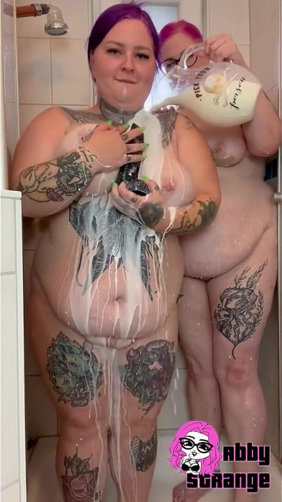 Wet and Messy: Milk Play with Julia
