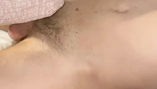My stepbrother wanted me to cum him off with warm socks