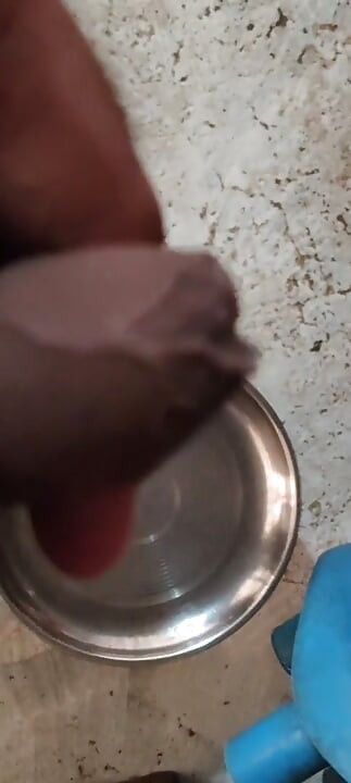 Solo gay intro his small chammy - black cock