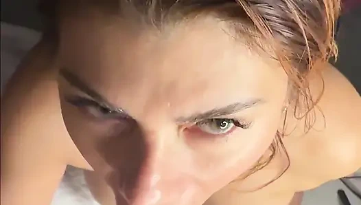 Pov aku ngentot wajah cewek semok latina sampai dia telan spermaku