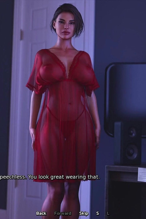 Compartiendo una cama con mi madrastra - porno animado hentai en 3d - vida en el condado de Santa