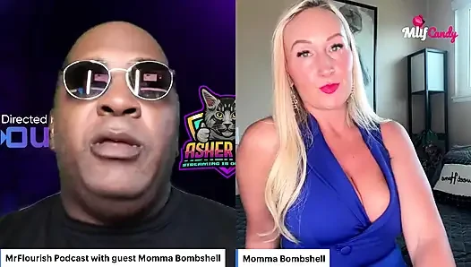 Mrflourish Podcast an Evening Affair with Guest Momma Bombshell
