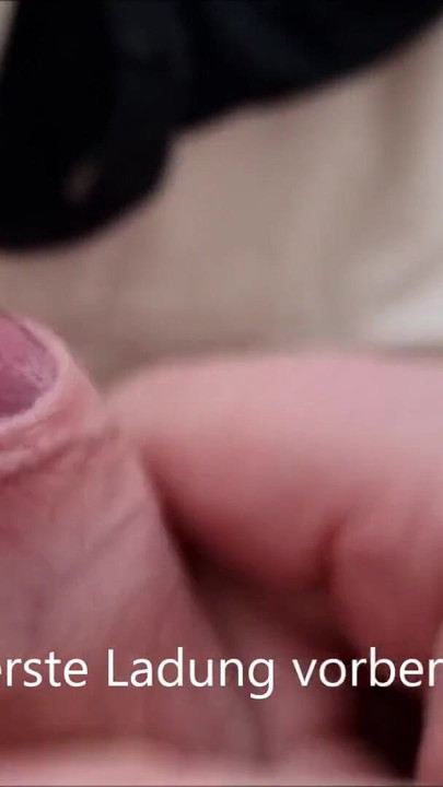Powerful moment from "Found a stranger's Thong and String in the woods and covered them in my cum"