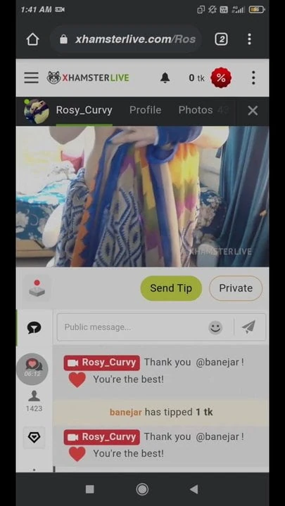 Hot sexy girl live