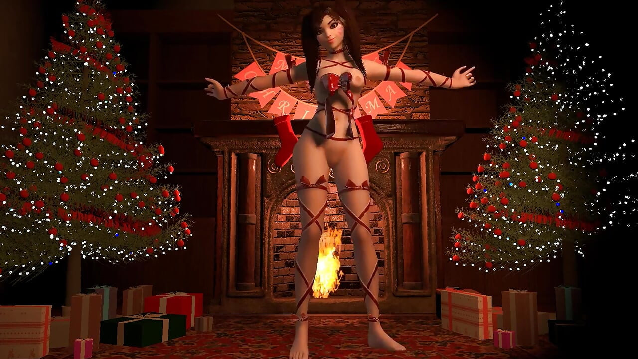 D.va Christmas Gift - Overwatch Porn Parody
