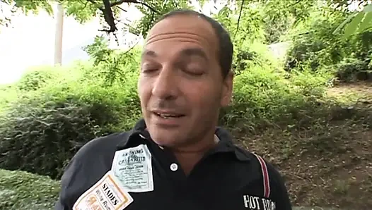 Sweet blonde banged and ass fucked by a hard cock cumming on her ass