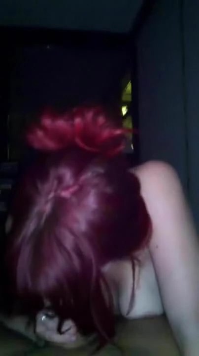 Tattooed redhead dating site hookup sucking my cock