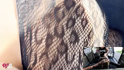 Pelacur nilon pirang membiarkan dirinya kacau diikat pantat!!