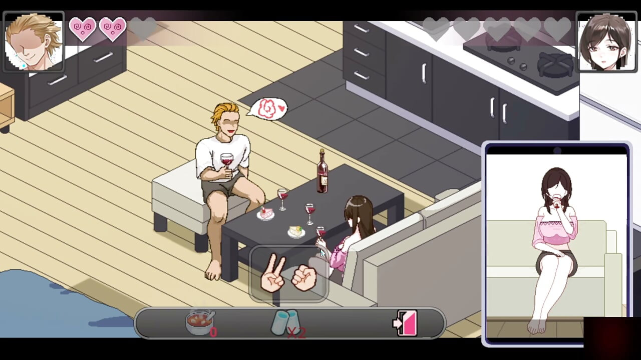 Ntraholic gameplay! Ep-1! A cute couple shifts in my rented apartment!