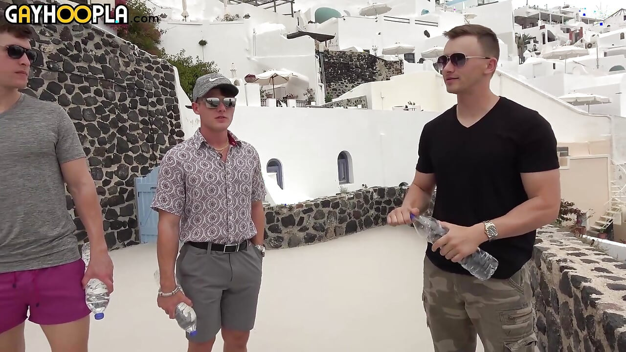 Price Hogan Adrian Monroe and James Manziel Threesome in Europe