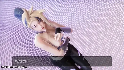 Aespa - Drama - Akali Sexy Striptease
