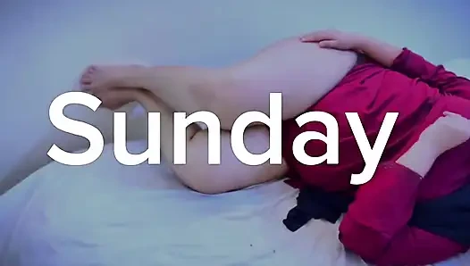 My 7 Days Sex Routine - Solo Arab Girl Hot Vlog Mms