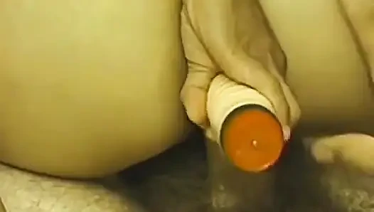 Amatör çift aşağı iniyor ve edepsizce