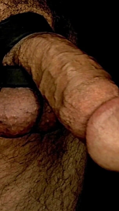 Iconic moment from "Veiny pipe and precum drip close up"