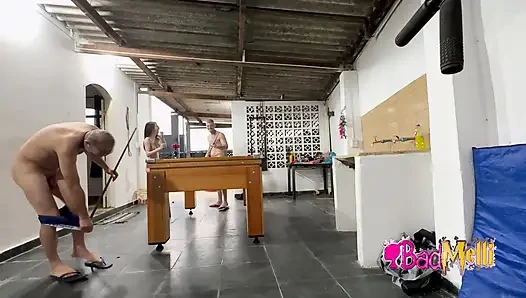 Spielen um des arsch willen