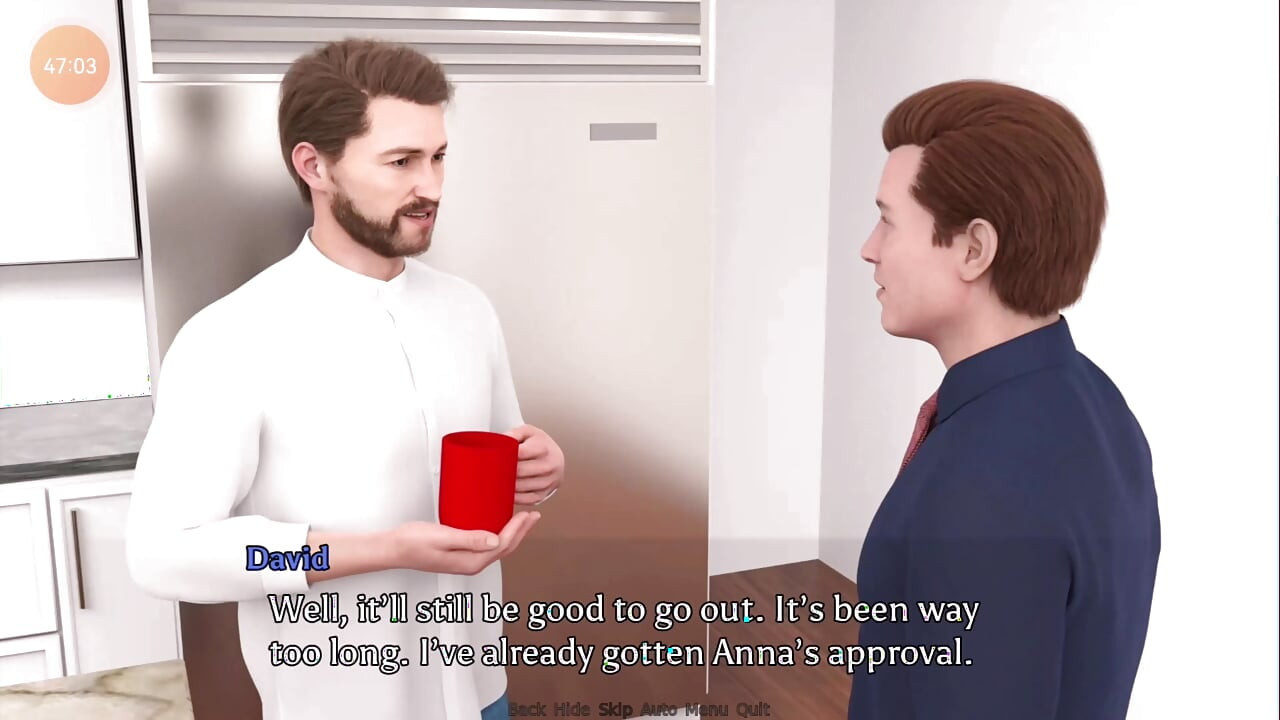 A Perfect Marriage #8 Chris and Anne chat while in bed.