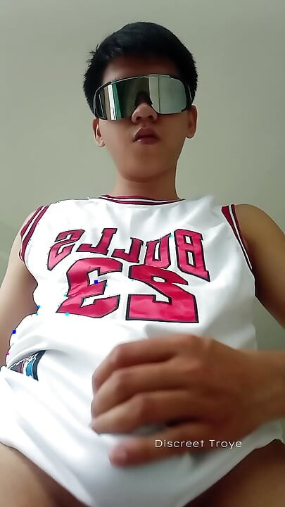 Asian Boy on his jersey - Pinoy Basketball Player