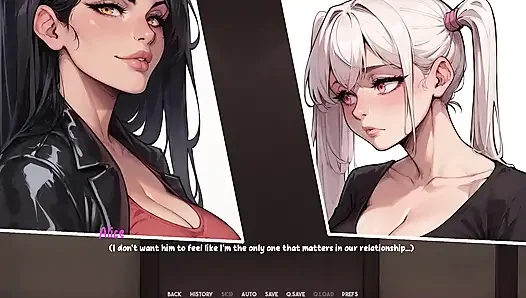 Hırsın gölgeleri: hentai çizgi filmi- bölüm 9