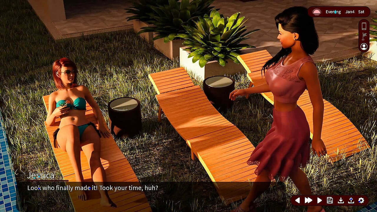 Whispers of Desire: Paare auf grillparty am Pool - Episode 6